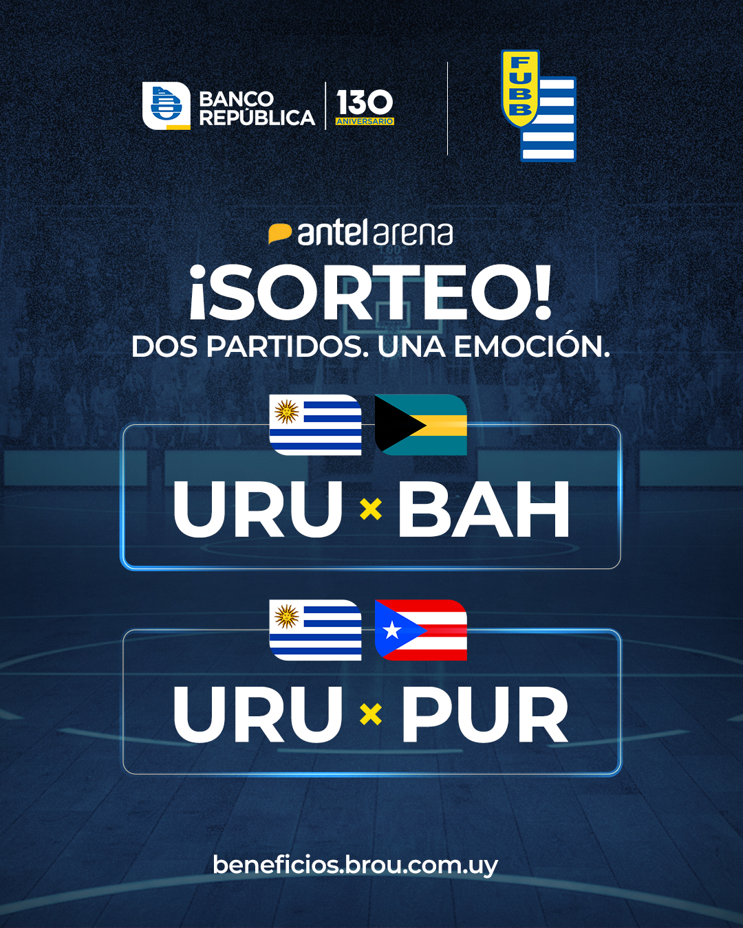 Sorteo FUBB