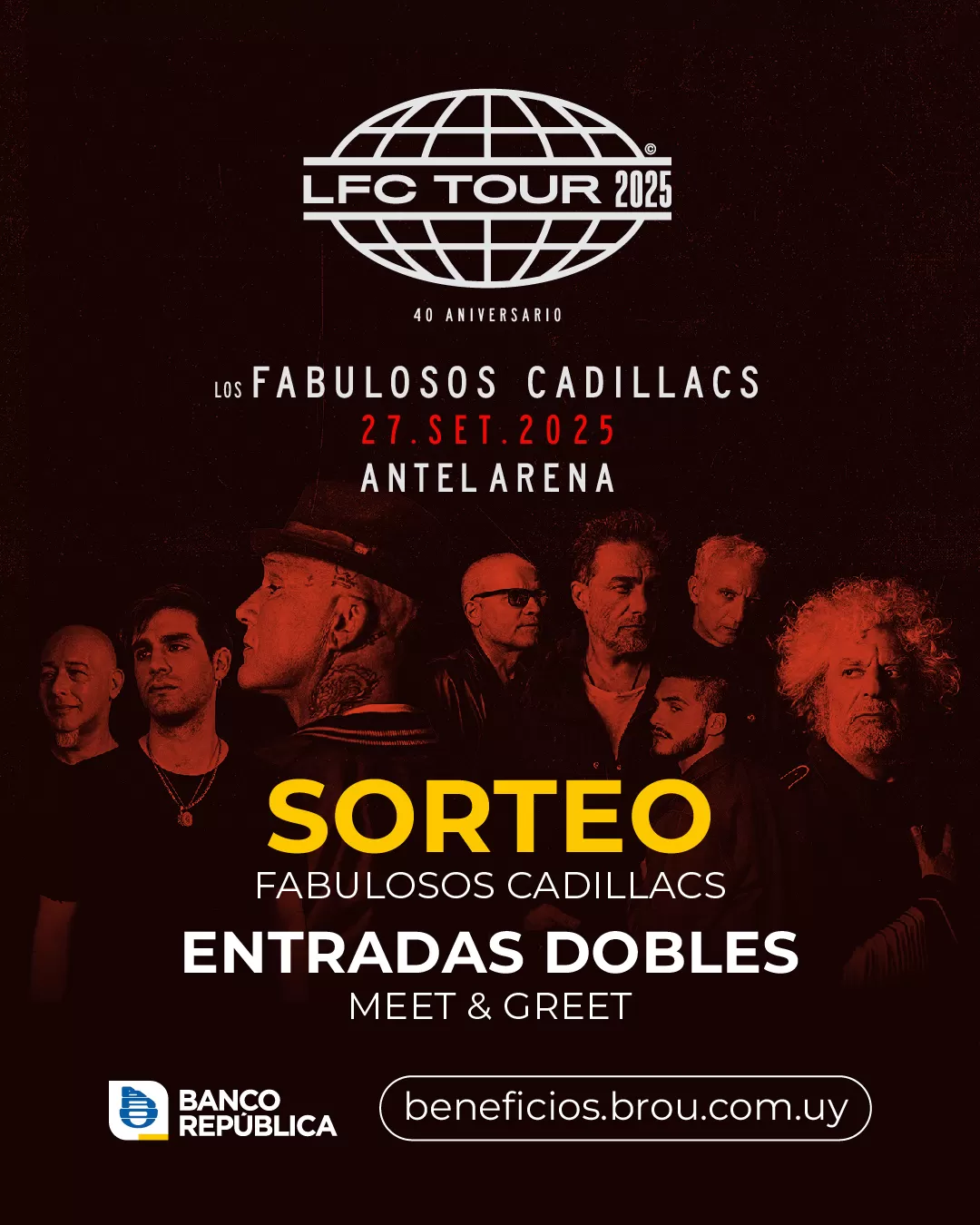 Sorteo Los Fabulosos Cadillacs