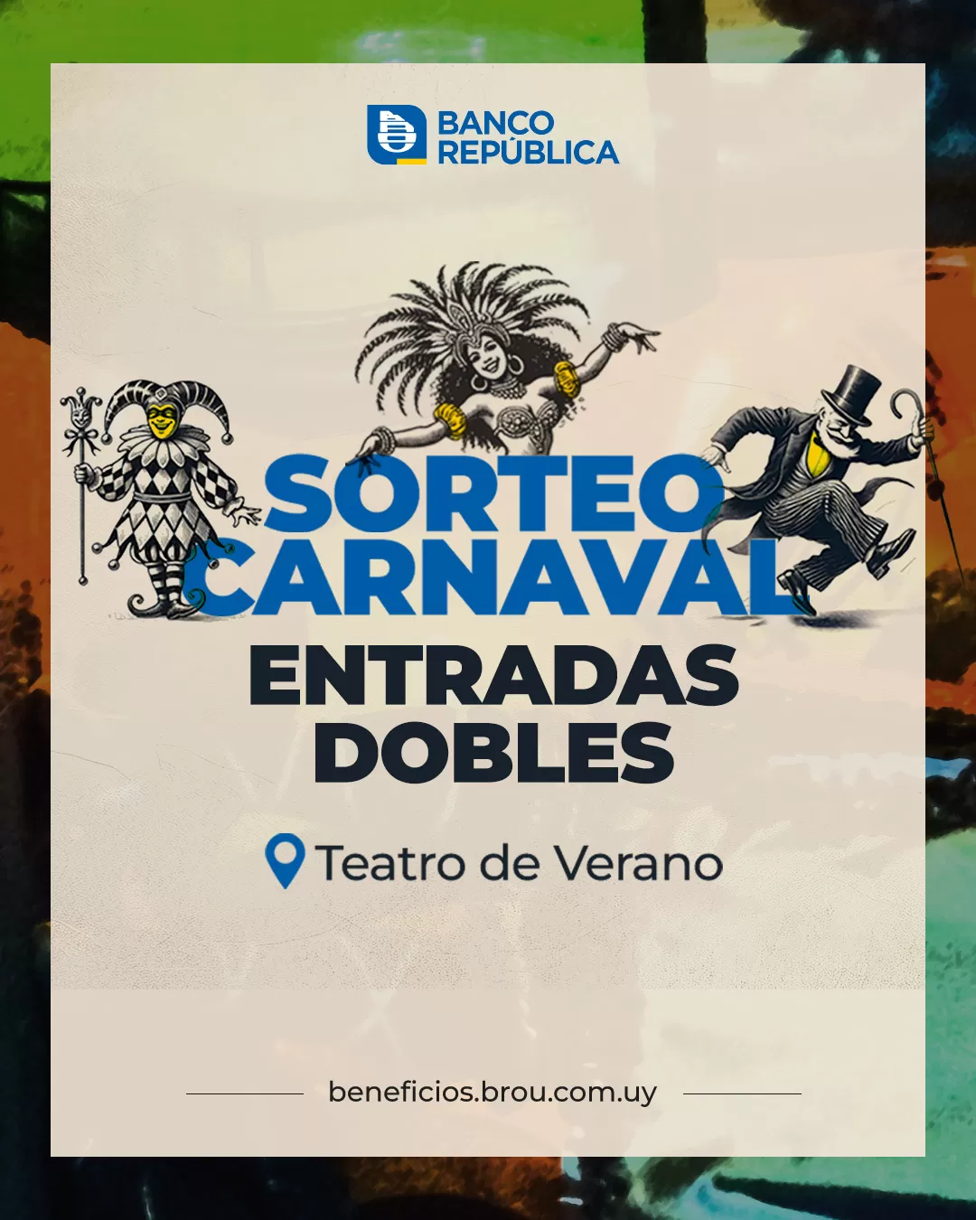 Entradas dobles Carnaval Teatro de Verano 13/2