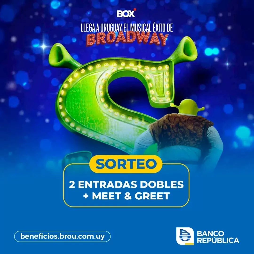 Entradas dobles Musical de Shrek