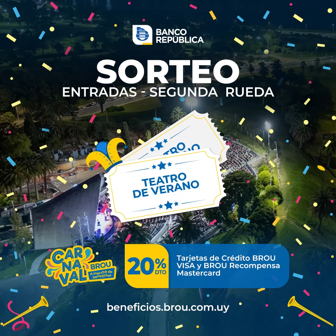 Sorteo Segunda Rueda Teatro de Verano