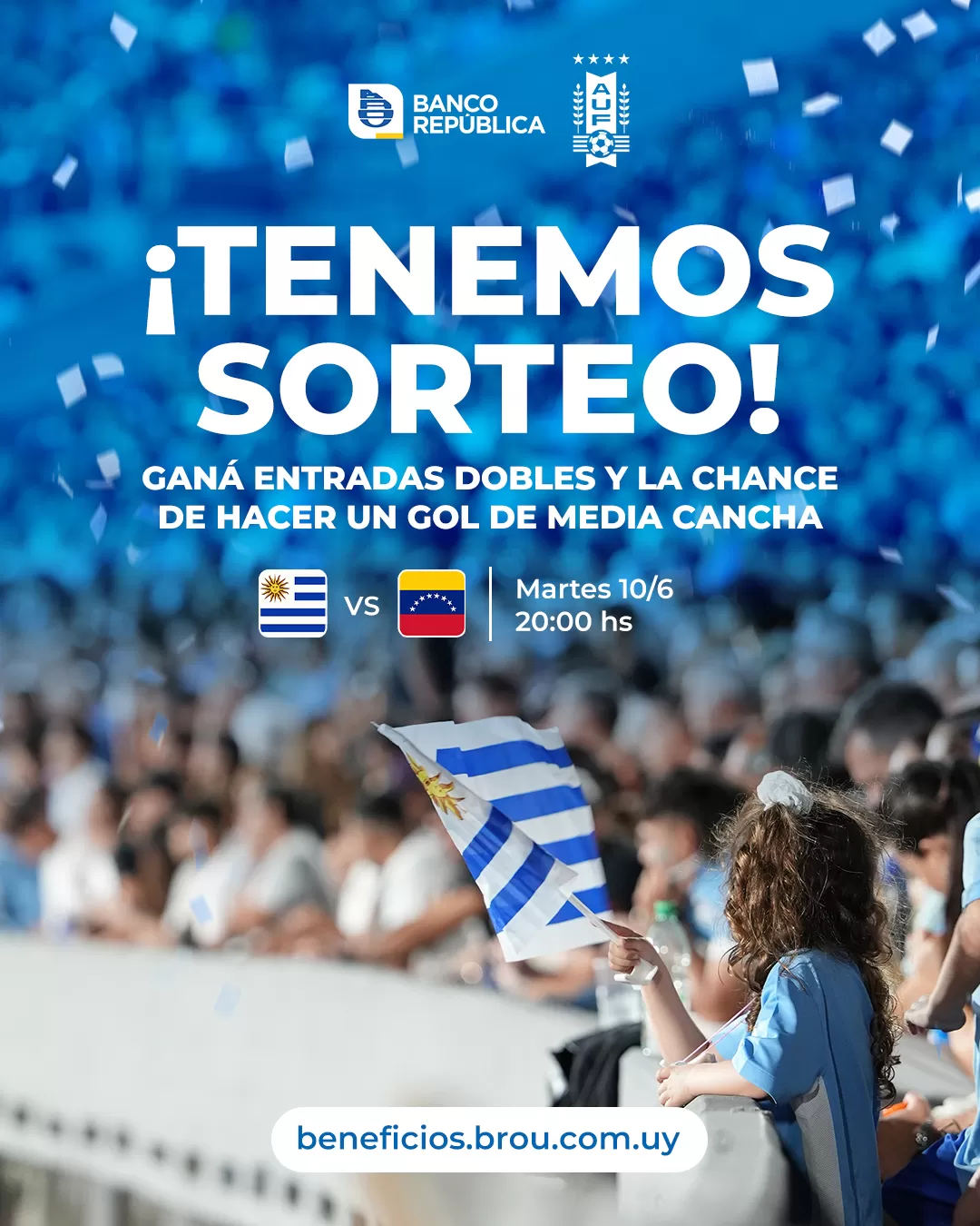 Entradas dobles Uruguay vs Venezuela