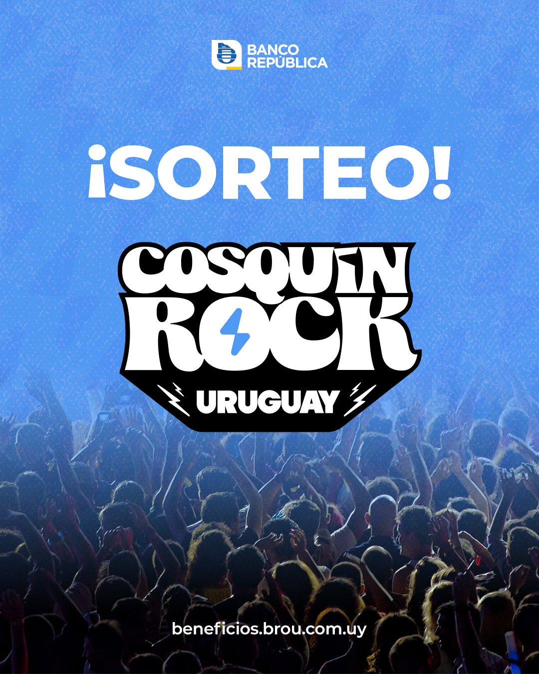Sorteo Cosquín Rock Uruguay
