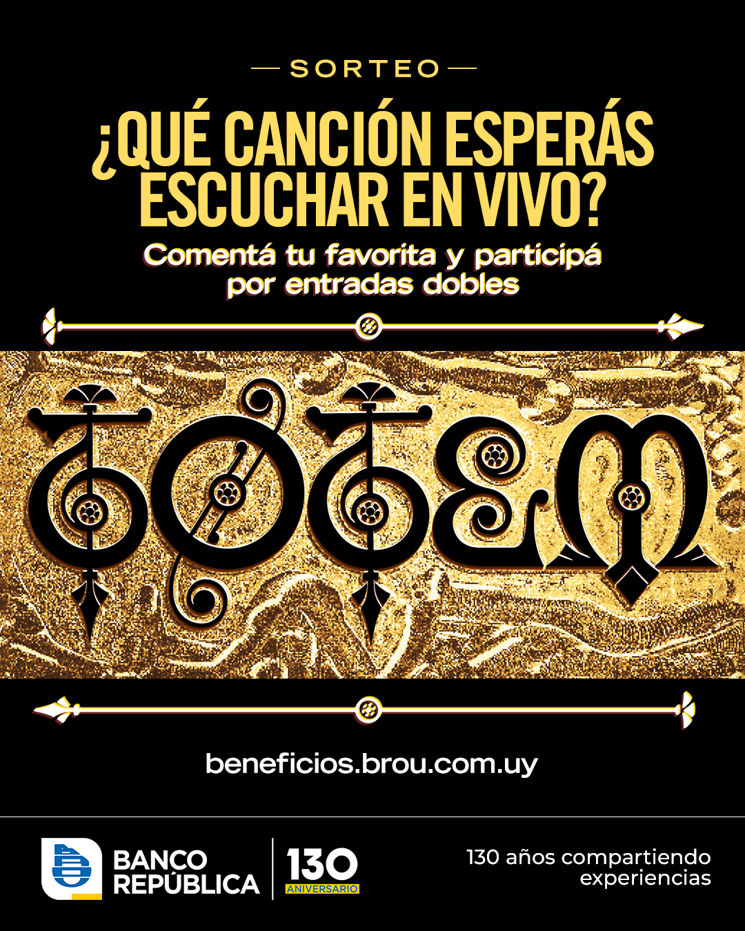 Sorteo Totem