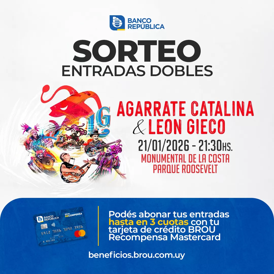 Sorteo Agarrate Catalina y León Gieco